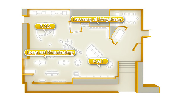 Life Science Building 5F [Secrets of Life]